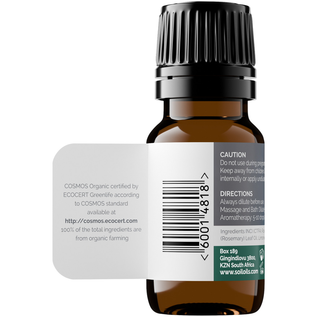 Organic Rosemary Essential Oil 10ml