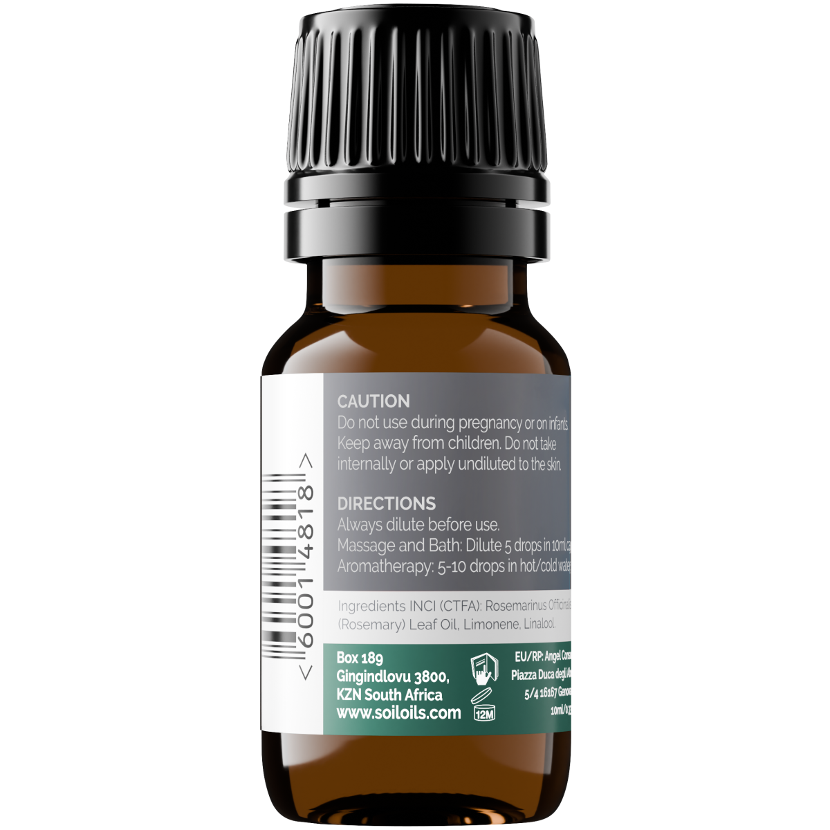Organic Rosemary Essential Oil 10ml