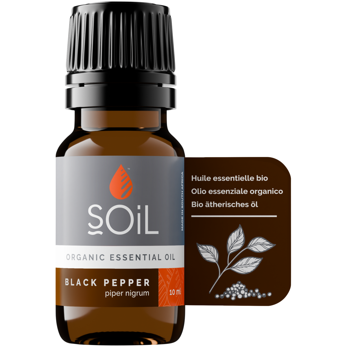 Organic Black Pepper Essential Oil 20ml