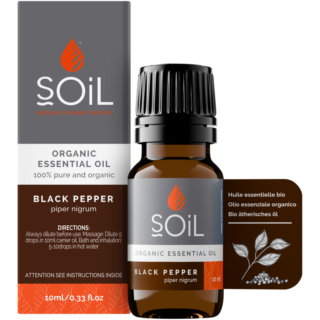 Organic Black Pepper Essential Oil 20ml