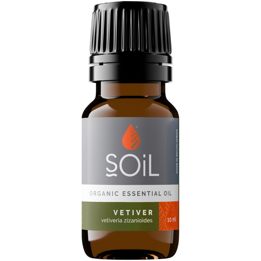 Organic Vetiver Essential Oil 10ml