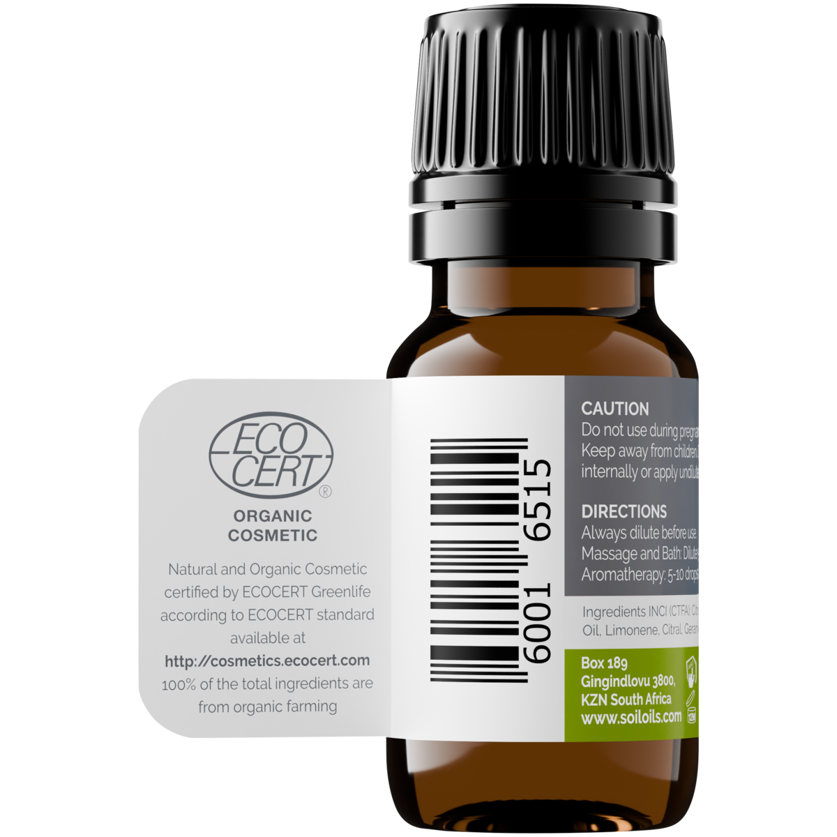 Organic Lime Essential Oil 10ml