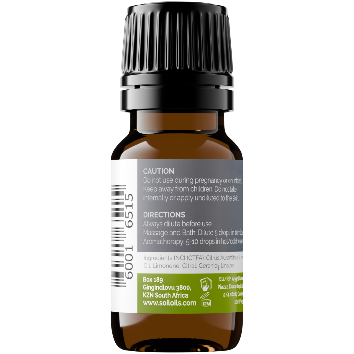 Organic Lime Essential Oil 10ml