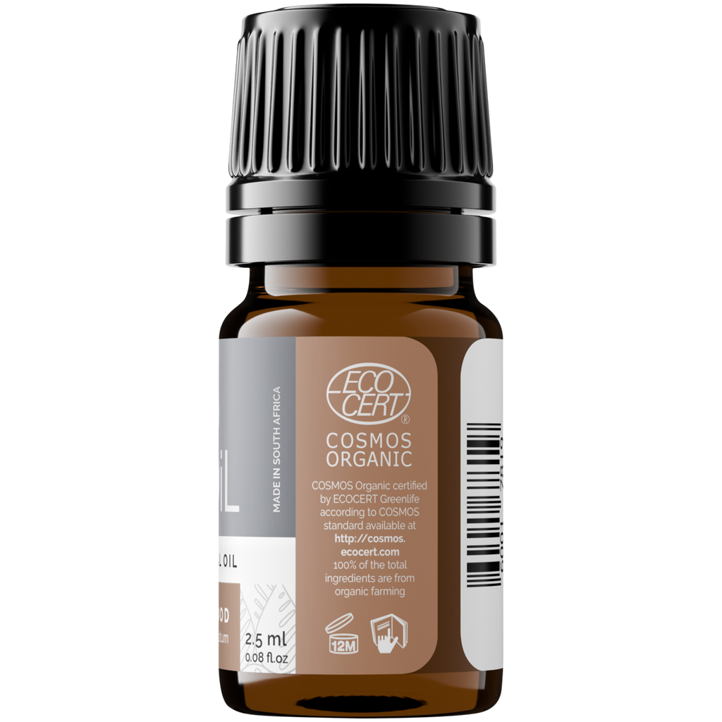 Organic Sandalwood Essential Oil 2.5ml