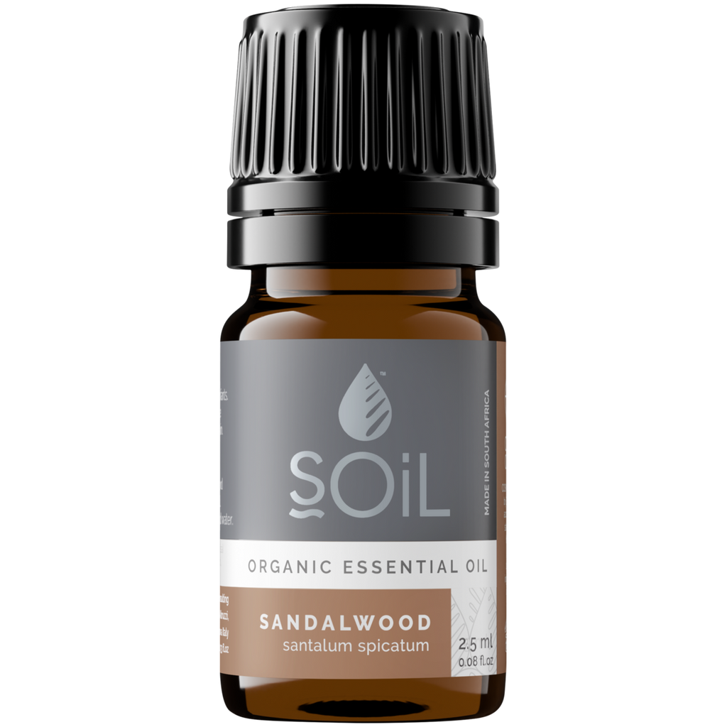 Organic Sandalwood Essential Oil 2.5ml
