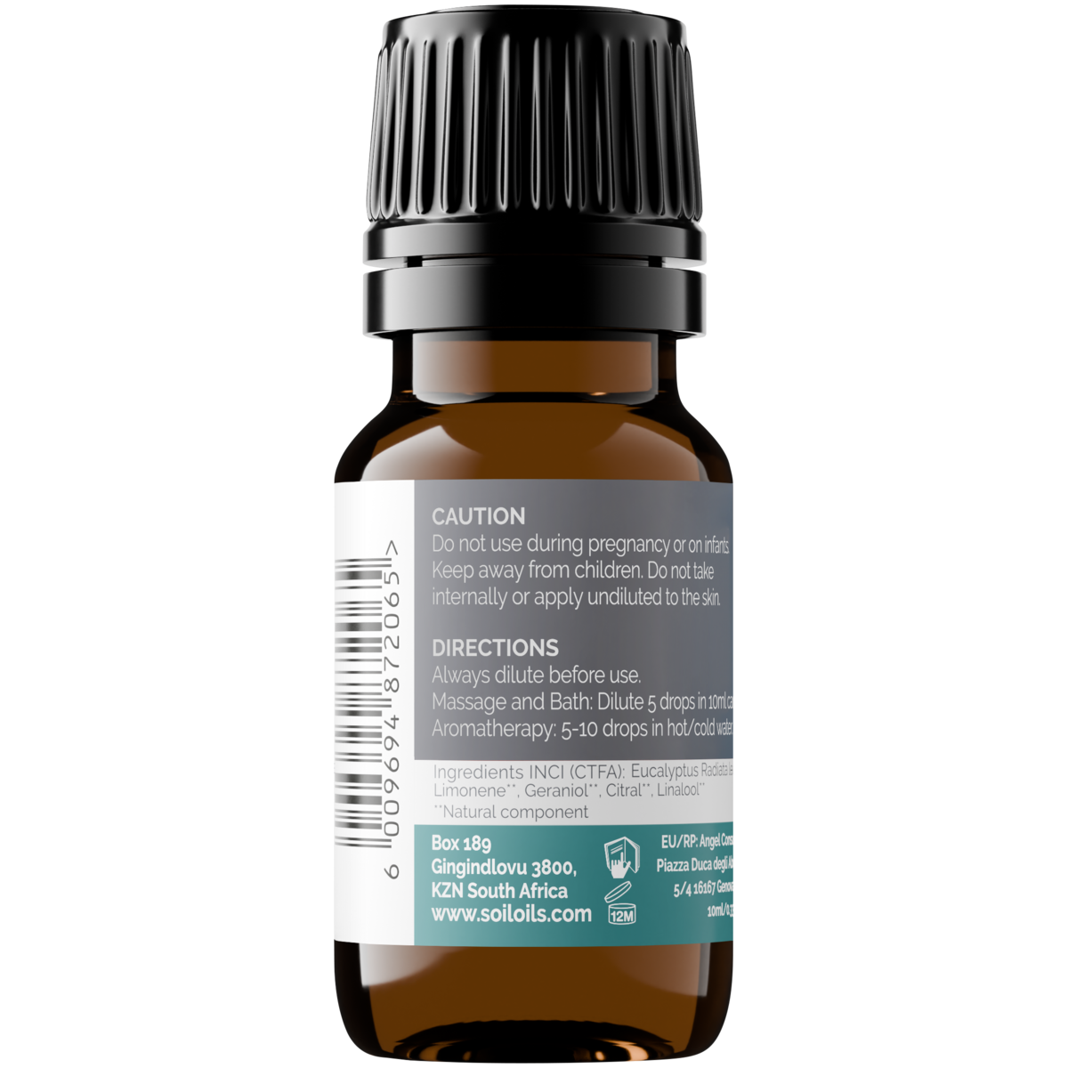 Organic Eucalyptus Radiata Essential Oil 10ml