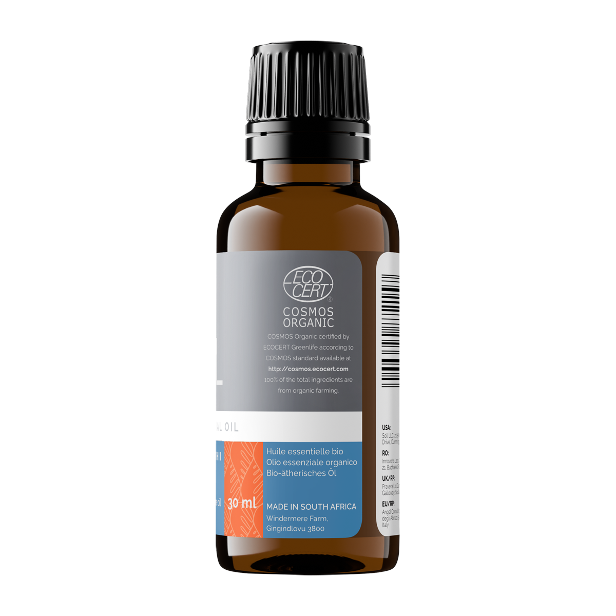 Organic Peppermint Essential Oil 30ml