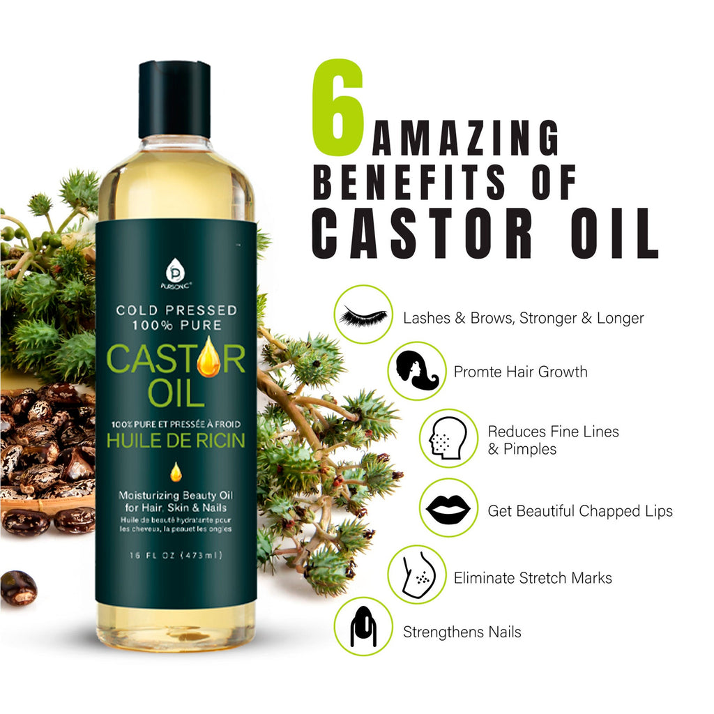 Castor Oil 16 Oz