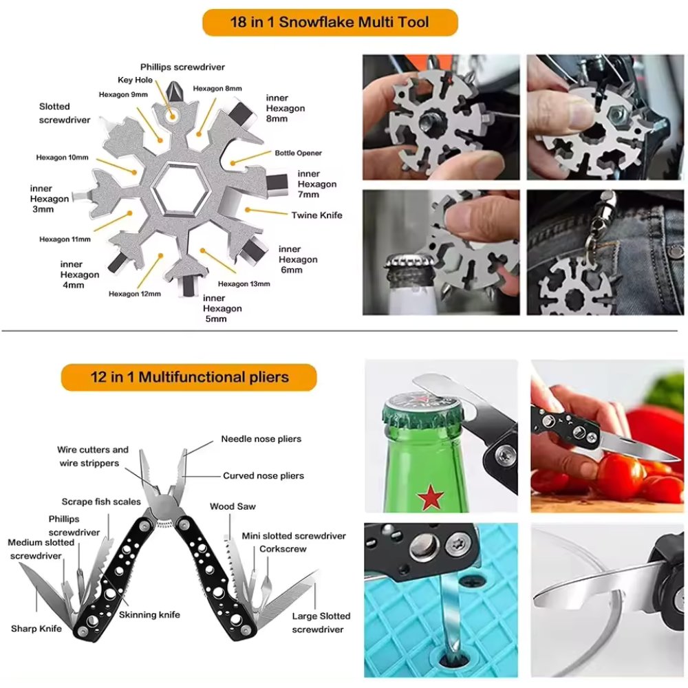 31 in 1 - Survival Gear Equipment