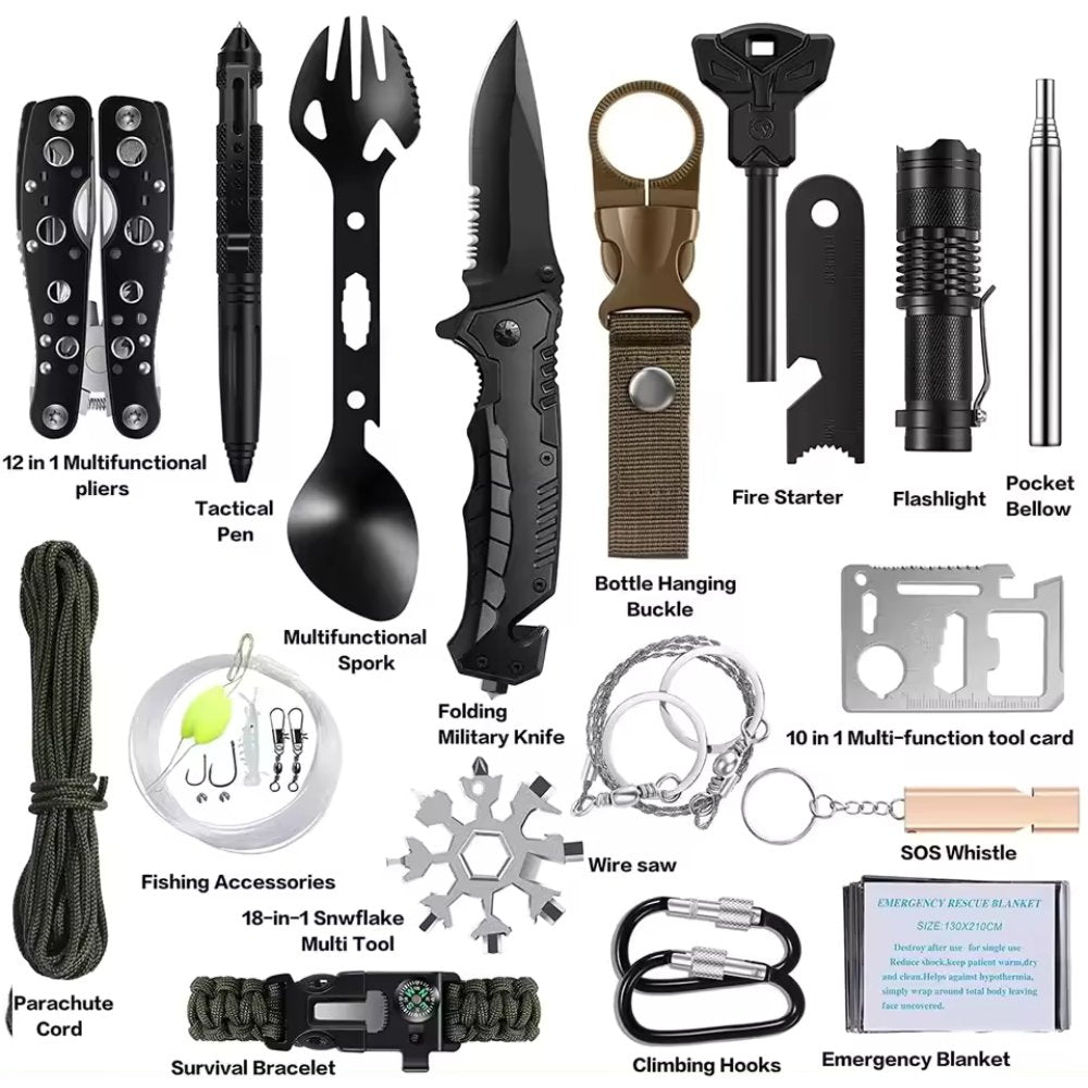 31 in 1 - Survival Gear Equipment