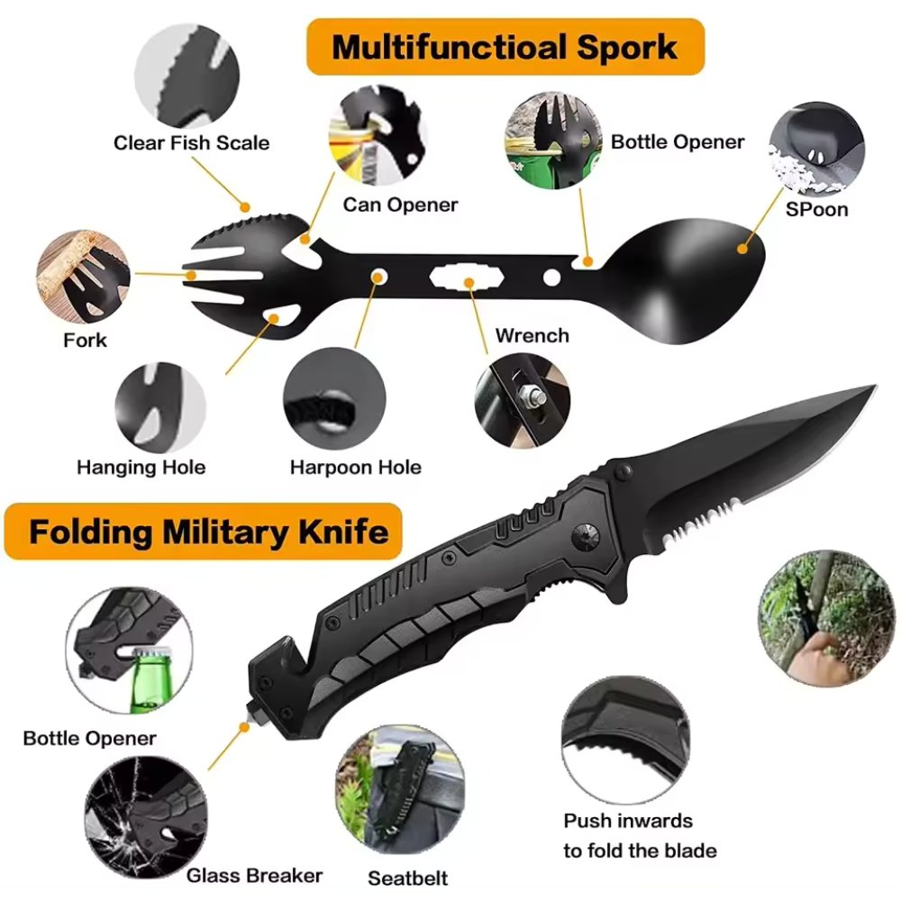 31 in 1 - Survival Gear Equipment