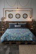 Blue Denim Art Pattern Duvet Cover